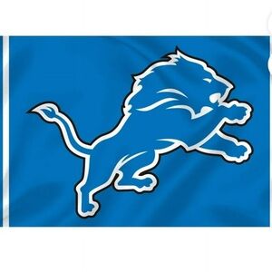 Detroit Lions Football Flag‎ New